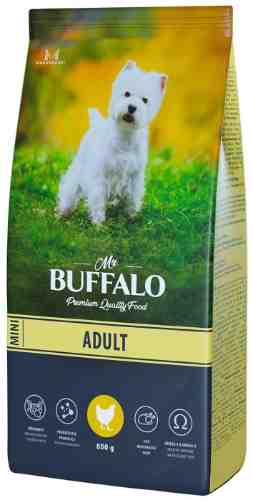 Сухой корм для собак Mr.Buffalo Adult Mini с курицей 800г арт. 1204957