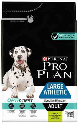 Сухой корм для собак Pro Plan Optidigest Large Athletic Adult Sensitive Digestion для крупных пород атлетического телосл арт. 860377