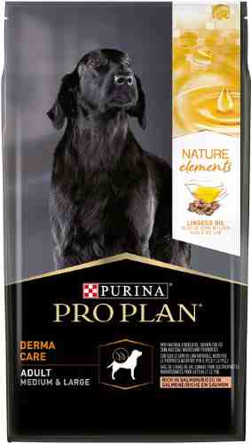Сухой корм для собак Purina Pro Plan Nature Elements Derma Care с лососем 2кг арт. 1204983