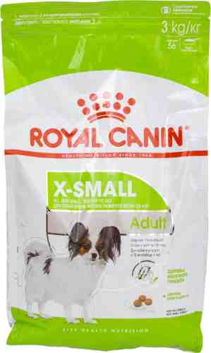 Сухой корм для собак Royal Canin Adult X-Small для очень мелких пород 3кг арт. 695144