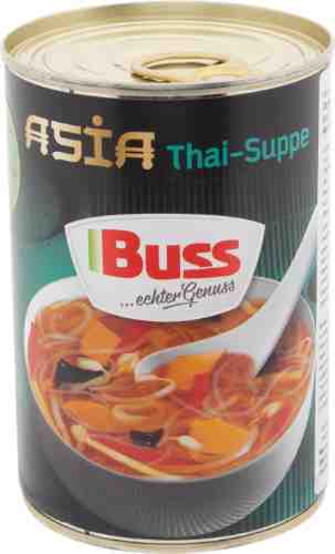 Суп Buss Бангкок Острый тайский со стеклянной лапшой и кусочками курицы 400г арт. 987153