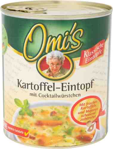 Суп Omis Густой картофельный с копченостями 800г арт. 987138