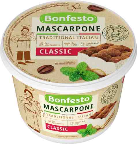 Сыр Bonfesto Маскарпоне 78% 500г арт. 311166