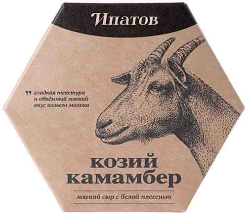 Сыр Ипатов Мастерская сыра Козий камамбер 50% 125г арт. 678655