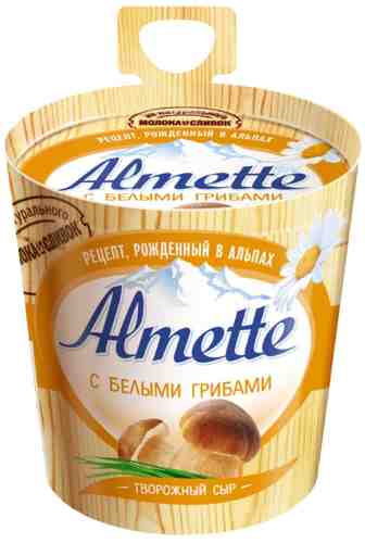 Сыр творожный Almette с белыми грибами 60% 150г арт. 305152