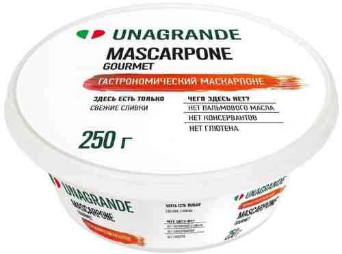 Сыр Unagrande Mascarpone 80% 250г арт. 508986