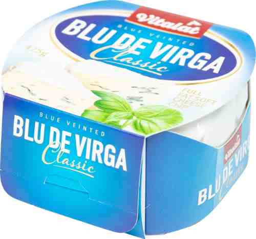 Сыр Vitalat Блю де Вирга с голубой плесенью 60% 125г арт. 547536