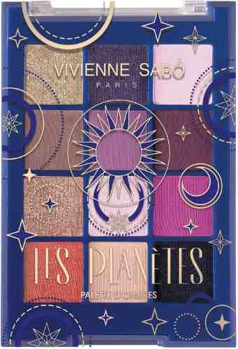 Тени для век Vivienne Sabo Les planetes 12 цветов арт. 1000455