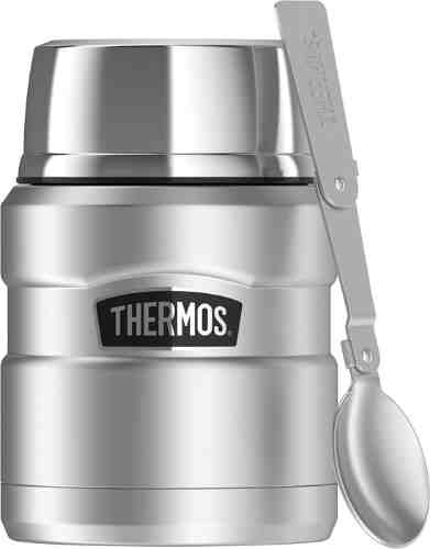 Термос Thermos SK3000-SBK из нержавеющей стали в комплекте с ложкой 470мл арт. 1132288