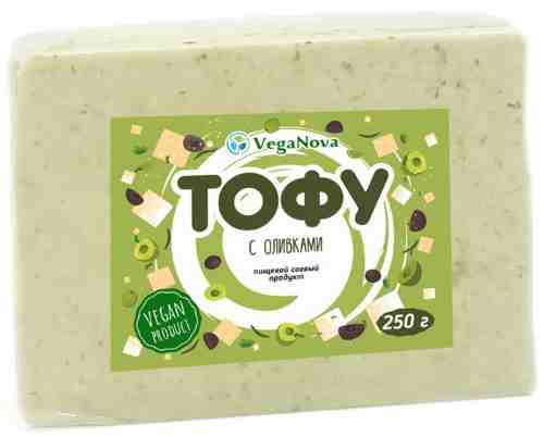 Тофу VegaNova c оливками 250г арт. 1012310