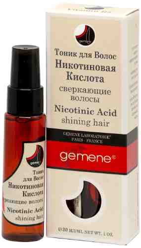 Тоник для волос Gemene с никотиновой кислотой 30мл арт. 1173570
