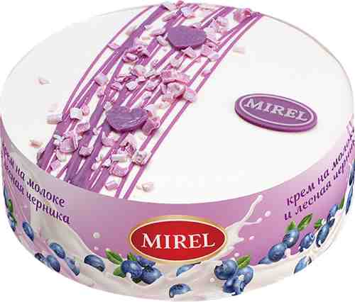 Торт Mirel Черничное молоко 750г арт. 1061379