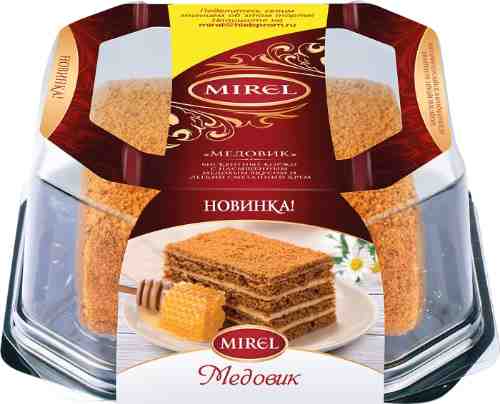 Торт Mirel Медовик со сметанным кремом 550г арт. 546438