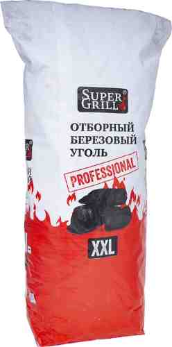 Уголь SuperGrill XXL Отборный березовый 8кг арт. 685898