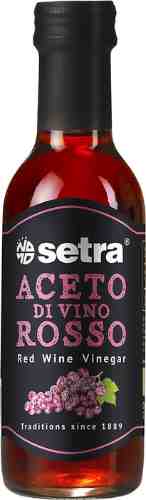 Уксус Setra Из красного вина натуральный 250мл арт. 1104309