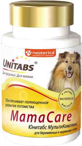 Витамины для беременных для собак Unitabs Multi Complex c B9 100 таблеток арт. 1181471
