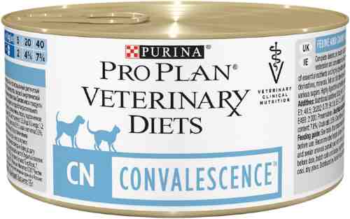 Влажный корм для кошек и собак Pro Plan Veterinary Diets CN Convalescence при выздоровлении 195г арт. 877595