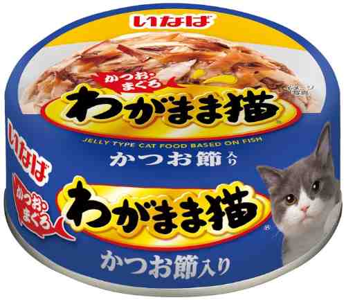 Влажный корм для кошек Inaba Wagamama Микс тунцов с кацуобуси 115г арт. 1187701