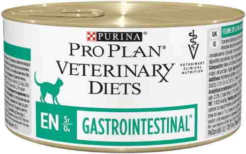 Влажный корм для кошек Pro Plan Veterinary Diets EN Gastrointestinal при заболеваниях ЖКТ 195г арт. 877605