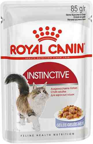 Влажный корм для кошек Royal Canin Желе Instinctive 85г (упаковка 24 шт.) арт. 1024837pack
