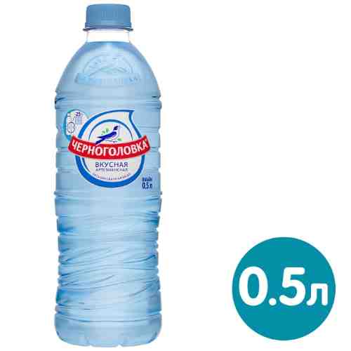 Вода Черноголовская для детского питания артезианская негазированная 500мл арт. 703774