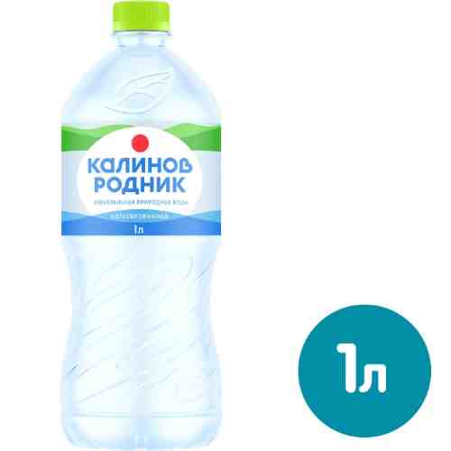 Вода питьевая Калинов Родник негазированная 1л арт. 1120193