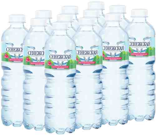 Вода Сенежская природная питьевая негазированная 500мл (упаковка 12 шт.) арт. 453040pack