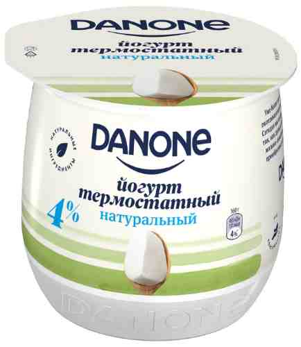 Йогурт Danone Термостатный 4% 160г арт. 524769