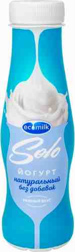 Йогурт питьевой Ecomilk Solo Натуральный 3.2% 290г арт. 958656