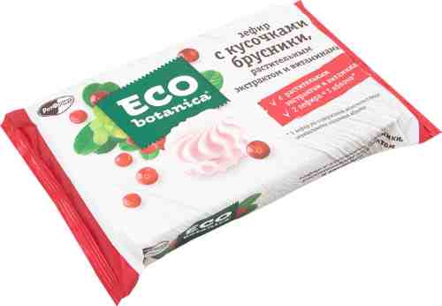 Зефир Eco Botanica с кусочками брусники и витаминами 250г арт. 515509