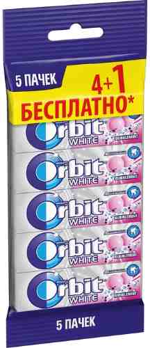 Жевательная резинка Orbit White Bubblemint 5шт*13.6г арт. 441877