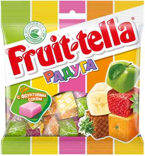 Жевательные конфеты Fruittella Радуга 70г арт. 548415