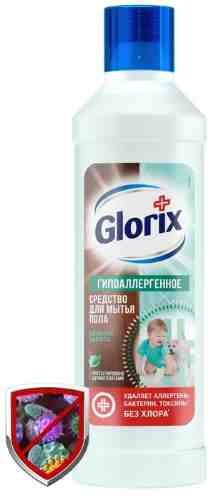 Жидкость моющая Glorix Нежная забота для мытья пола 1л арт. 519574