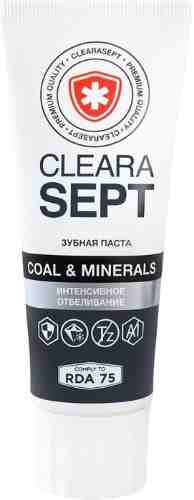Зубная паста ClearaSept Coal&Minerals Интенсивное отбеливание 75мл арт. 447871