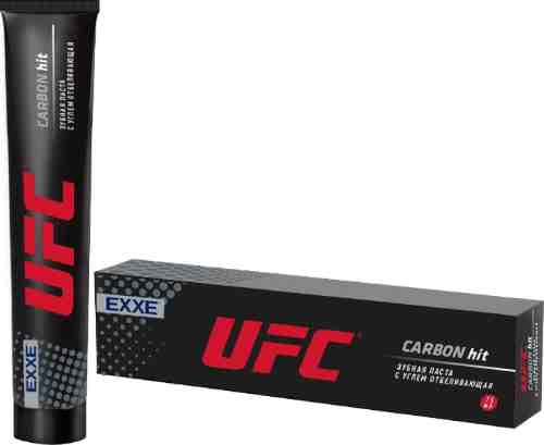 Зубная паста EXXE UFC Carbon hit Отбеливающая с углем 75мл арт. 1021116