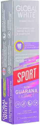 Зубная паста Global White Sport Отбеливающая 100г арт. 1111550