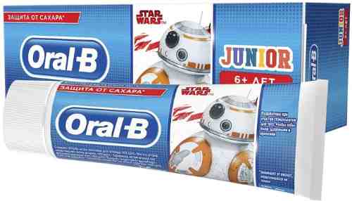 Зубная паста Oral-B Junior Star Wars Нежная мята 75мл арт. 1013350