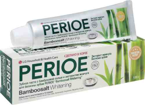 Зубная паста Perioe Bamboosalt Whitening 120г арт. 514492