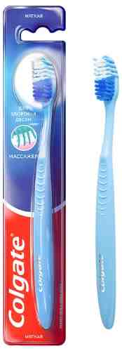 Зубная щетка Colgate Массажер для здоровья десен мягкая в ассортименте арт. 311584