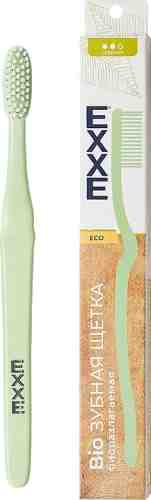 Зубная щетка EXXE Bio Биоразлагаемая средней жесткости 1шт в ассортименте арт. 988240