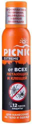 Аэрозоль Picnic Extreme от насекомых и клещей 150мл арт. 1031514