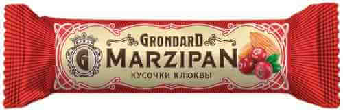 Батончик Grondard Марципановый глазированный с кусочками клюквы 50г арт. 1127010