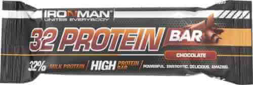 Батончик протеиновый IronMan 32 Protein Bar Шоколад 50г арт. 980028