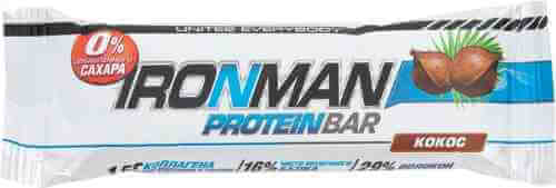 Батончик протеиновый IronMan Protein Bar Кокос 50г арт. 704257