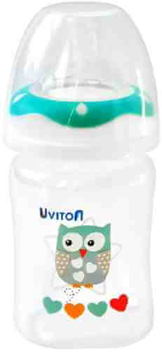 Бутылочка детская Uviton для кормления широкое горлышко 150мл арт. 1212857