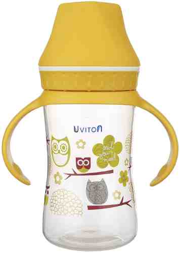 Бутылочка детская Uviton для кормления широкое горлышко 250мл арт. 1212856