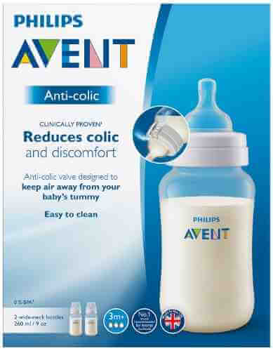 Бутылочка для кормления Philips Avent Anti-colic SCF816/27 2шт*330мл арт. 1078905