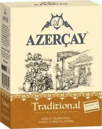 Чай черный Азерчай Traditional Байховый 100г арт. 980068