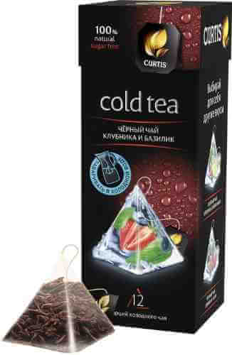 Чай черный Curtis Cold tea Клубника и Базилик 12*1.7г арт. 1070147