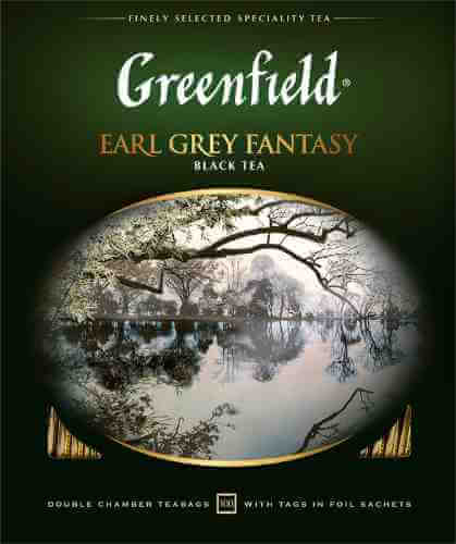 Чай черный Greenfield Earl Grey Fantasy 100*2г арт. 307404
